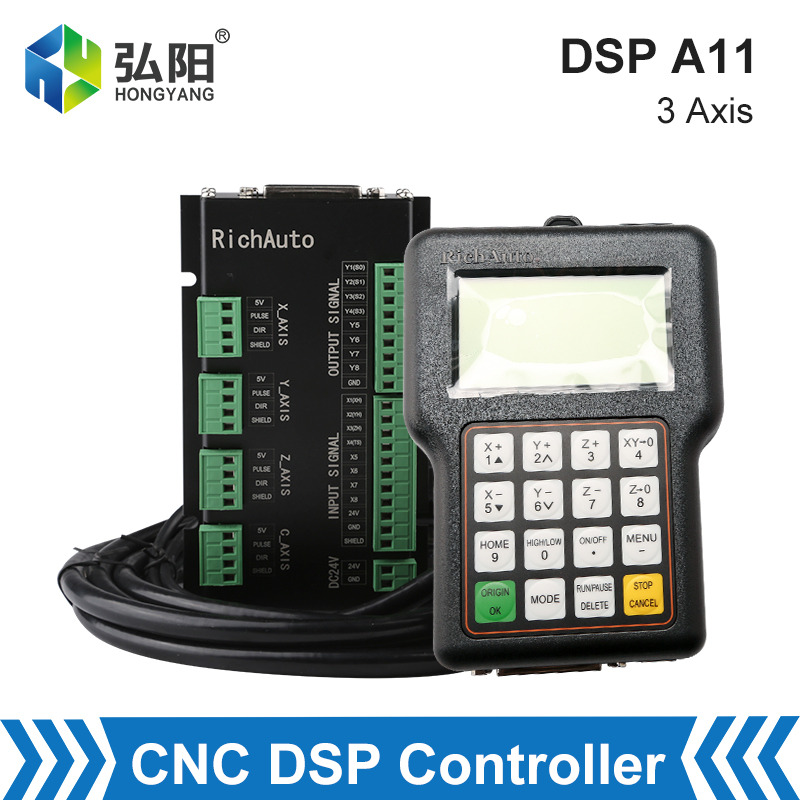 Richauto A11 Dsp Controller 3 Axis - Pengendali CNC Richauto DSP A11 Sistem