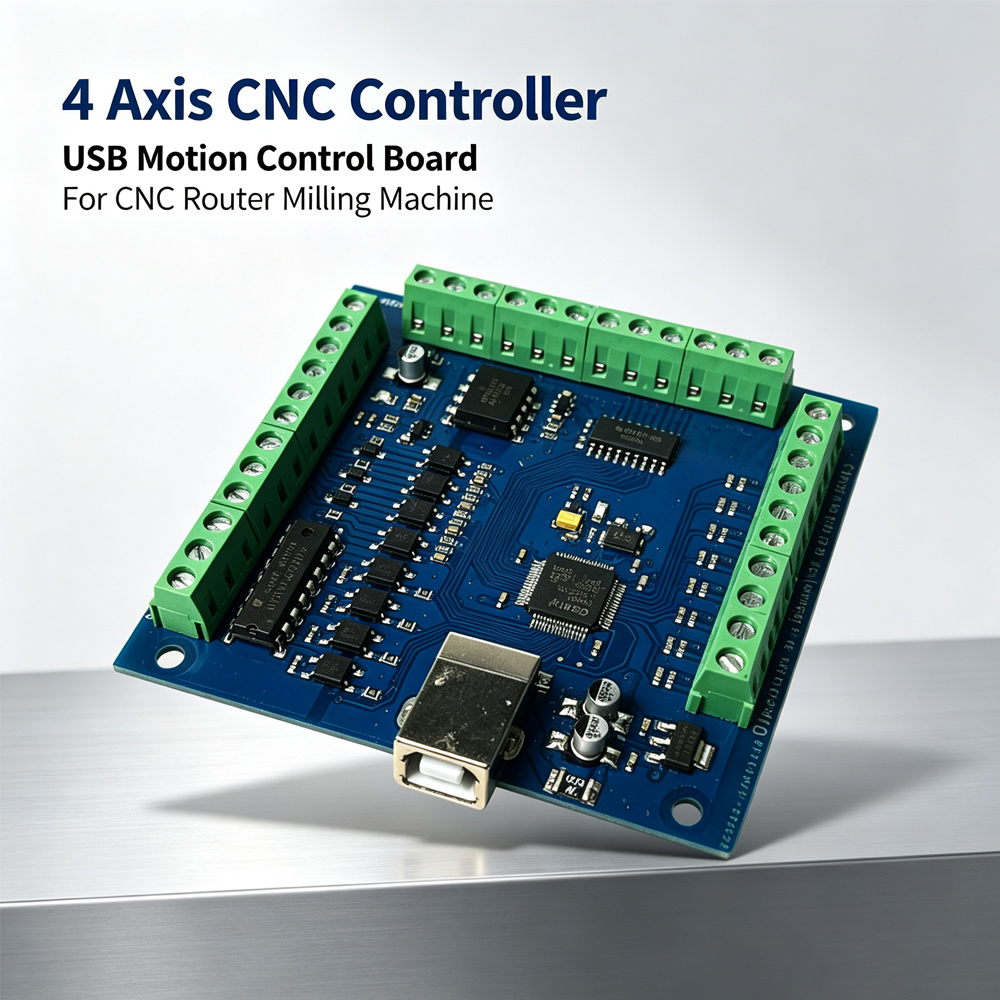 Mach3 Usb Cnc Controller 4 Axis 100Khz - Kartu Pengontrol Gerakan CNC MACH3 4-Axis
