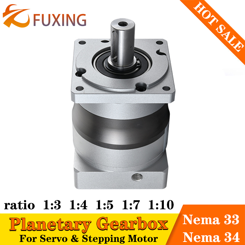 Planetary Gearbox Reducer Nema 23 34 - Rasio PLF85A 5:1 10:1 20:1 40:1