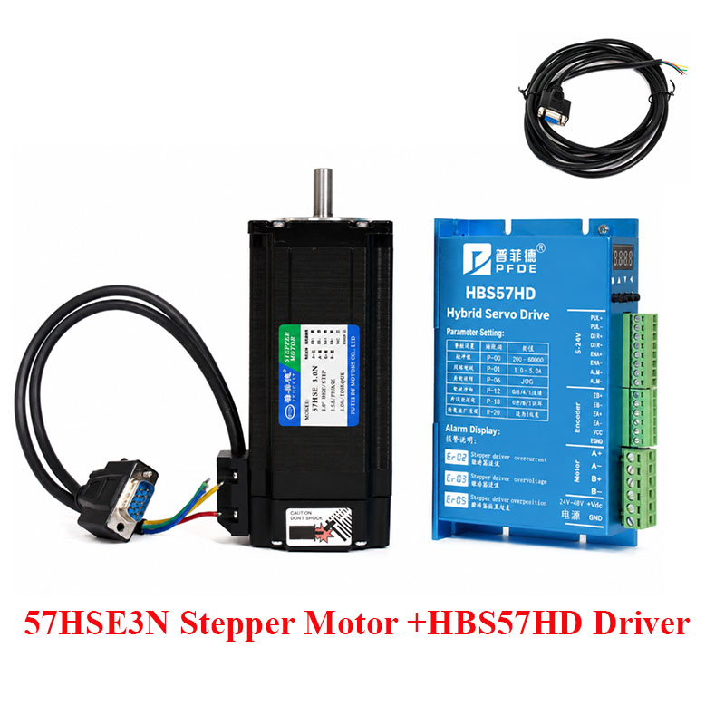 Nema 23 Closed Loop Stepper Motor Driver Kit - Motor Stepper Loop Tertutup Nema23 3N.