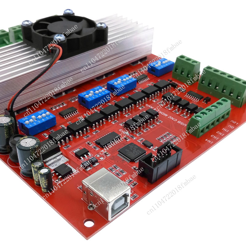 Mach3 Usb Cnc Controller 4 Axis 100Khz - Papan Pengontrol Driver Motor 100KHz CNC