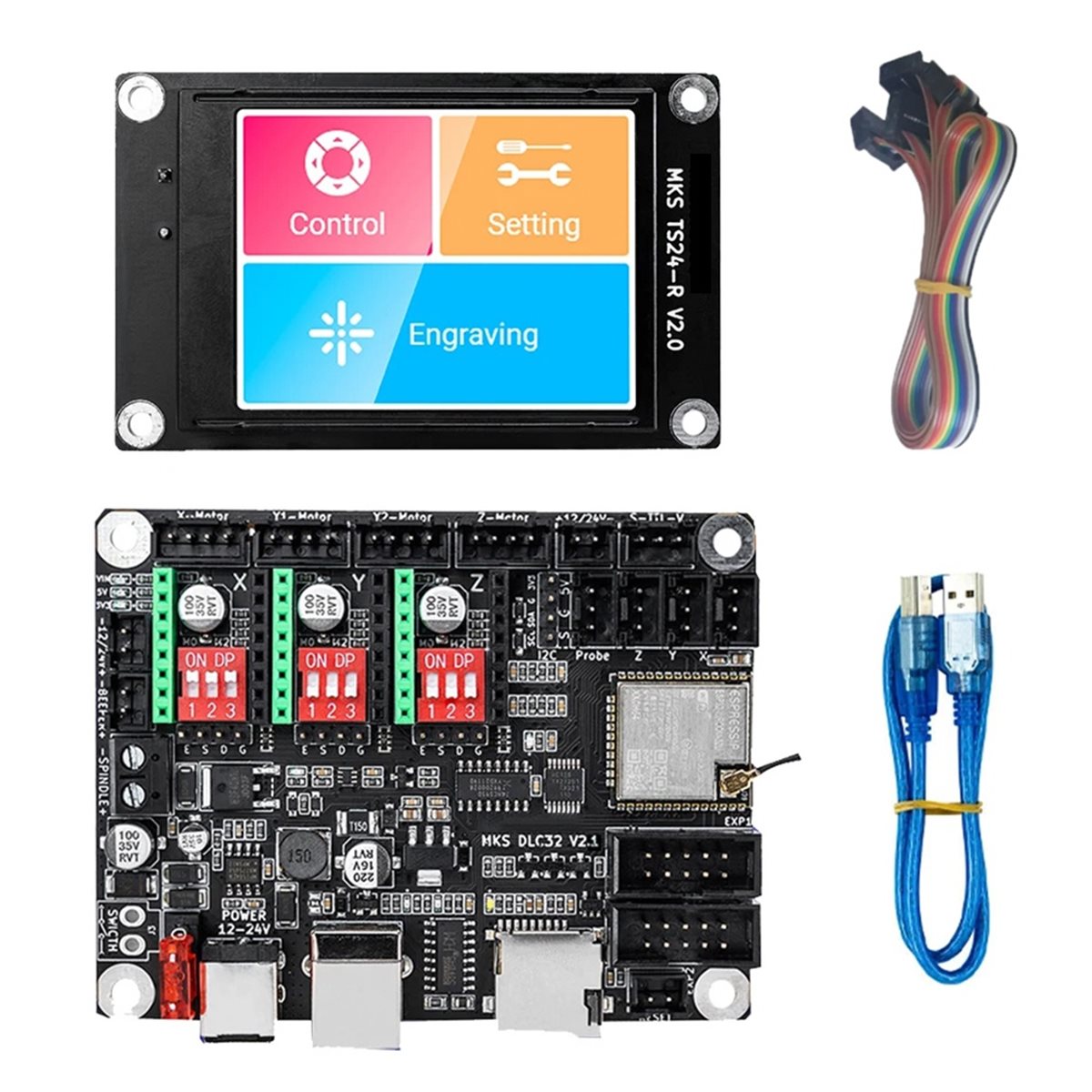 [VALUE PACK]Papan Kontrol Offl - Grbl 32 Bit Control Board Offline Display ulasan dan harga