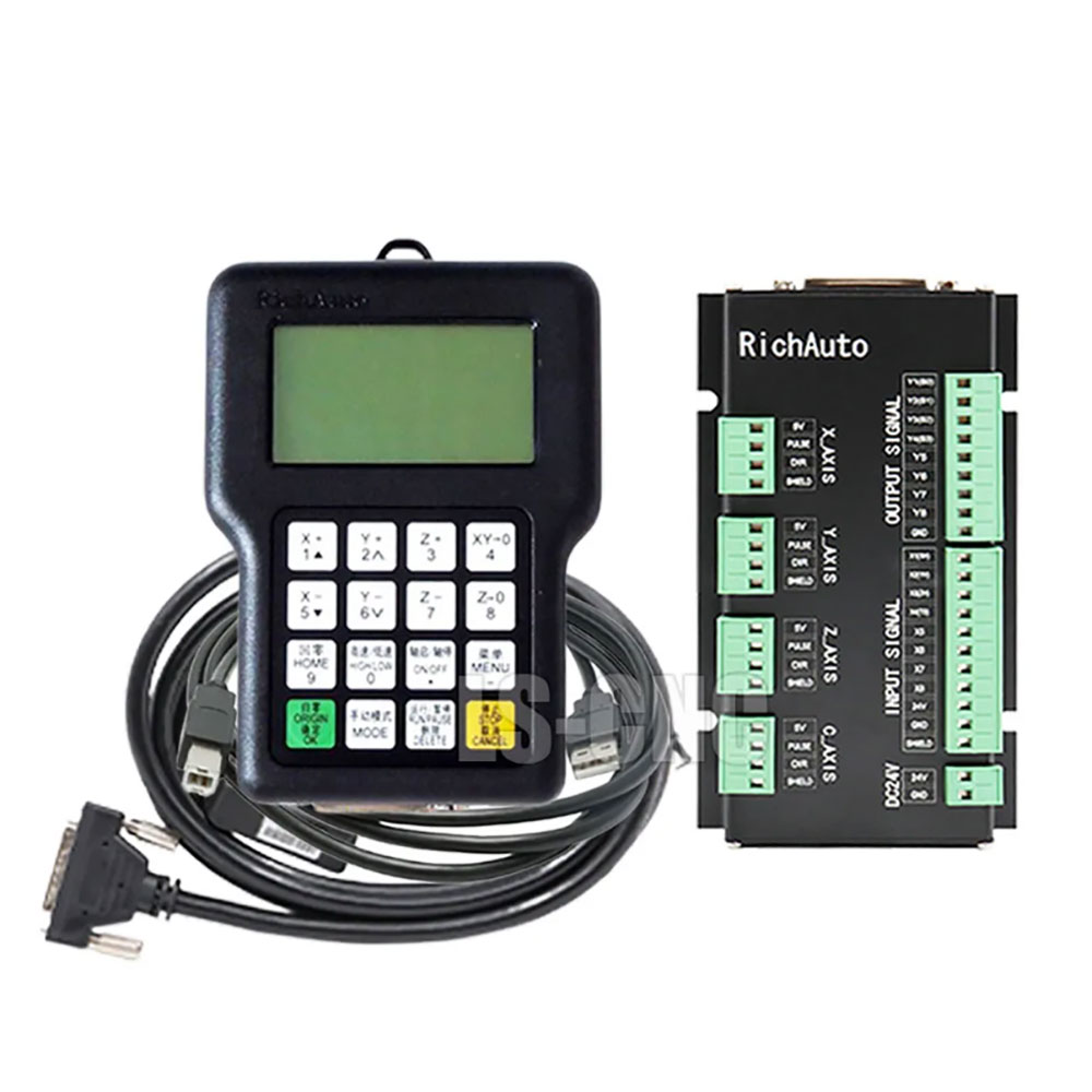 Richauto A11 mesin grafir Dsp  - Richauto A11 Dsp Controller 3 Axis ulasan dan harga