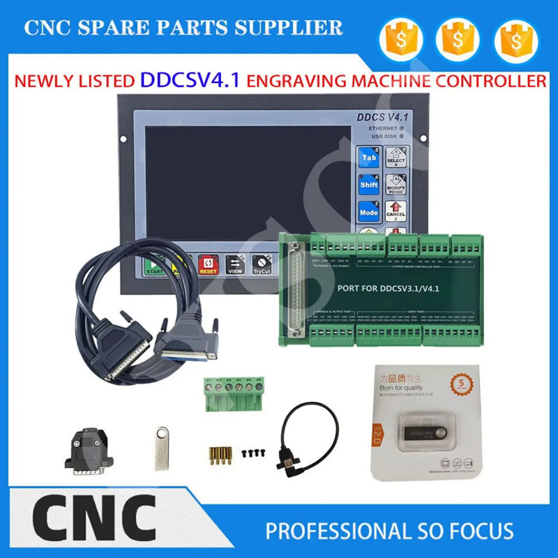 Peningkatan terbaru DDCSV3.1 D - Ddcs V4.1 4 Axis Cnc Offline Controller ulasan dan harga