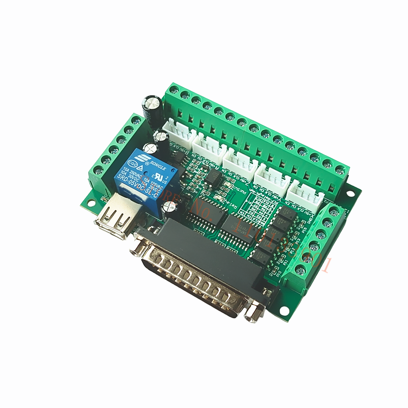 1 PC 5 Axis CNC Breakout Papan - 5 Axis Cnc Breakout Board Interface Mach3 ulasan dan harga