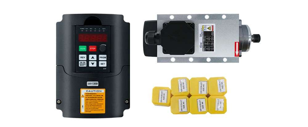 HLTNC 1.5kw Motor Spindle Berp - Air Cooled 1.5Kw Spindle Motor Inverter 110V ulasan dan harga