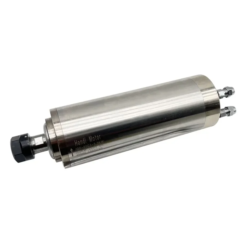 Kit Motor Spindle CNC 80MM 2.2 - 2.2Kw Water Cooled Spindle Kit Vfd ulasan dan harga