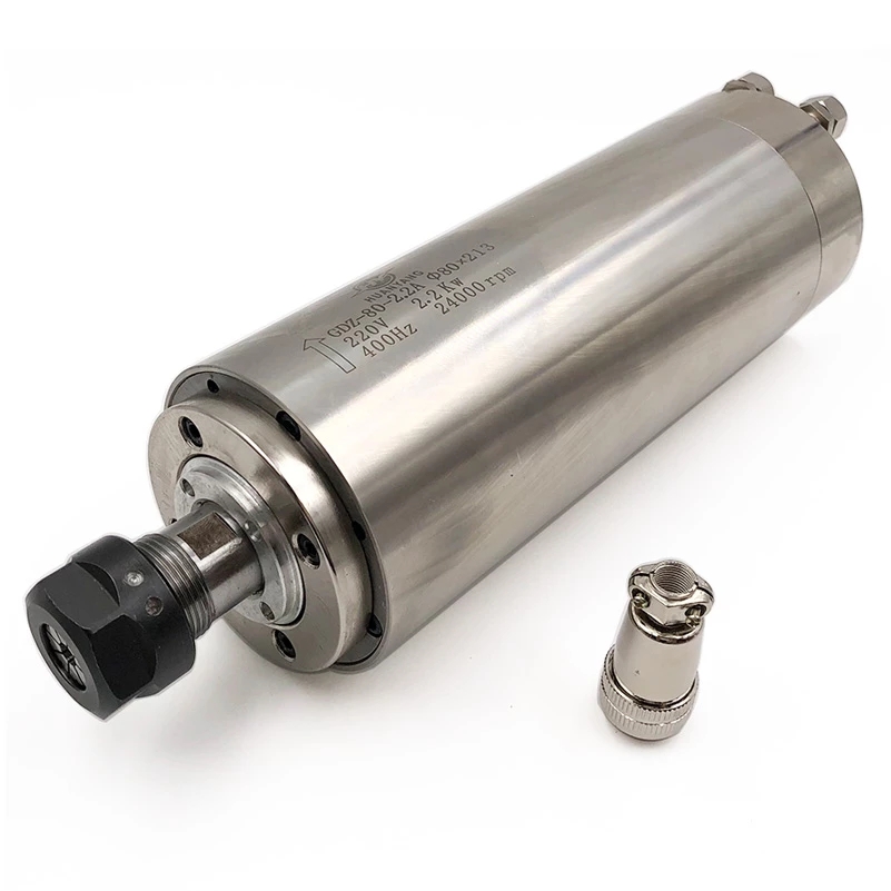 Kit Spindle CNC Berpendingin U - Air Cooled 1.5Kw Spindle Motor Inverter 110V ulasan dan harga