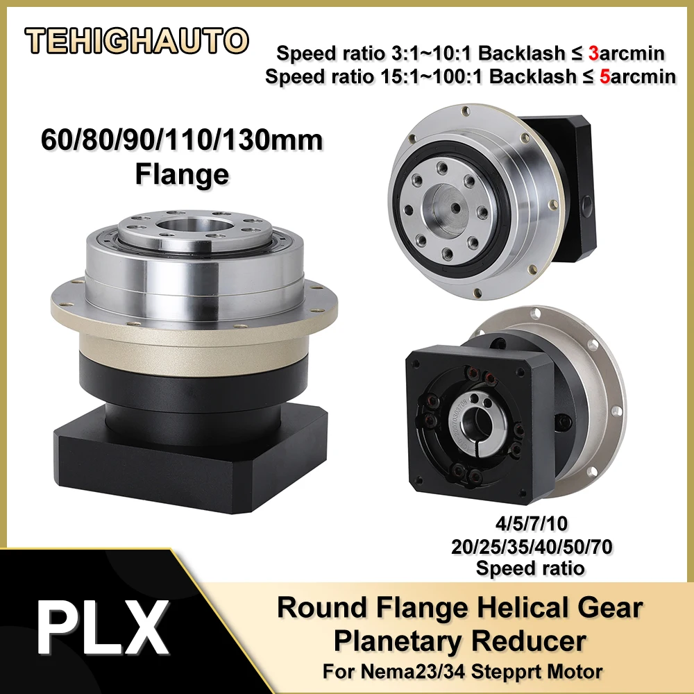 Flensa melingkar gigi heliks p - Planetary Gearbox Reducer Nema 23 34 ulasan dan harga