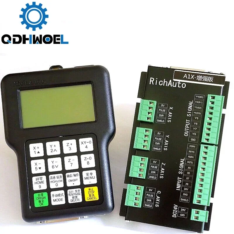 QDHWOEL RichAuto DSP A11, peng - Richauto A11 Dsp Controller 3 Axis ulasan dan harga