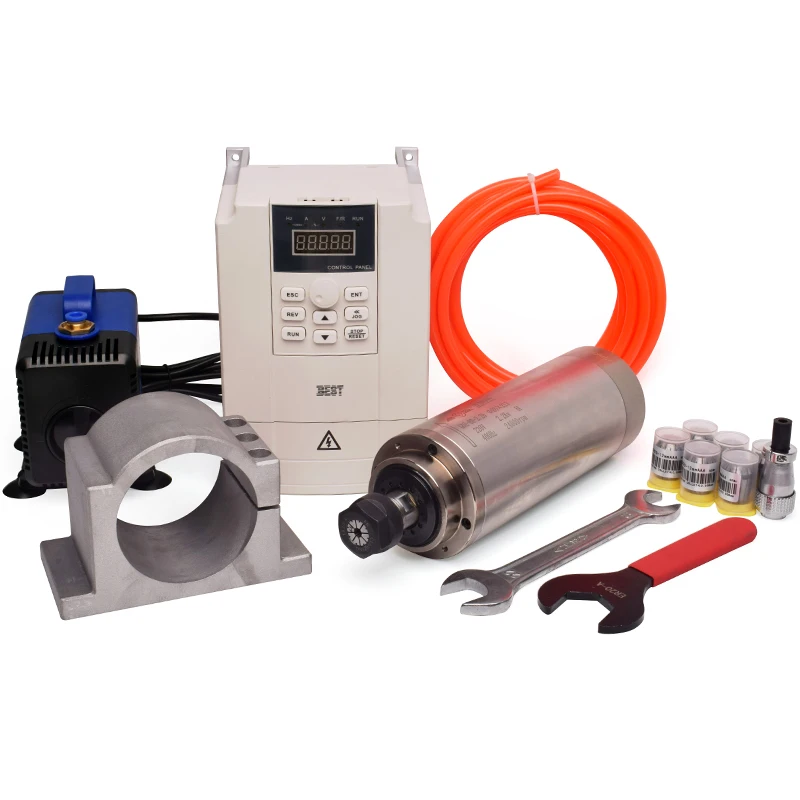 Spindle GDZ dan Inverter VFD H - 2.2Kw Water Cooled Spindle Kit Vfd ulasan dan harga
