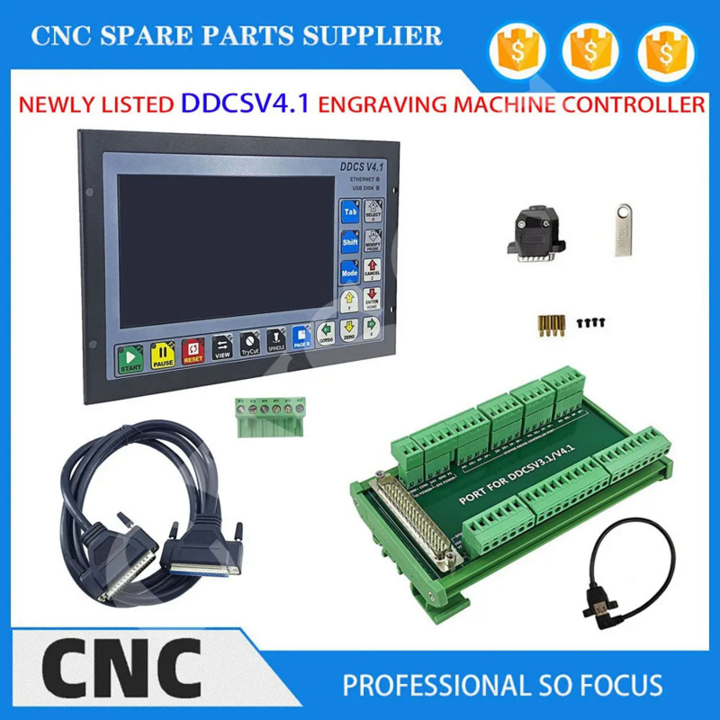 DDCSV3.1 terbaru upgrade DDCS  - Ddcs V4.1 4 Axis Cnc Offline Controller ulasan dan harga