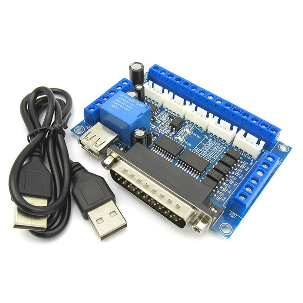 Adaptor Antarmuka CNC 5 Axis B - 5 Axis Cnc Breakout Board Interface Mach3 ulasan dan harga