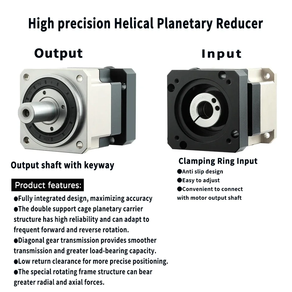 Gear Helikal Nema23/Nema 34 Pl - Planetary Gearbox Reducer Nema 23 34 ulasan dan harga