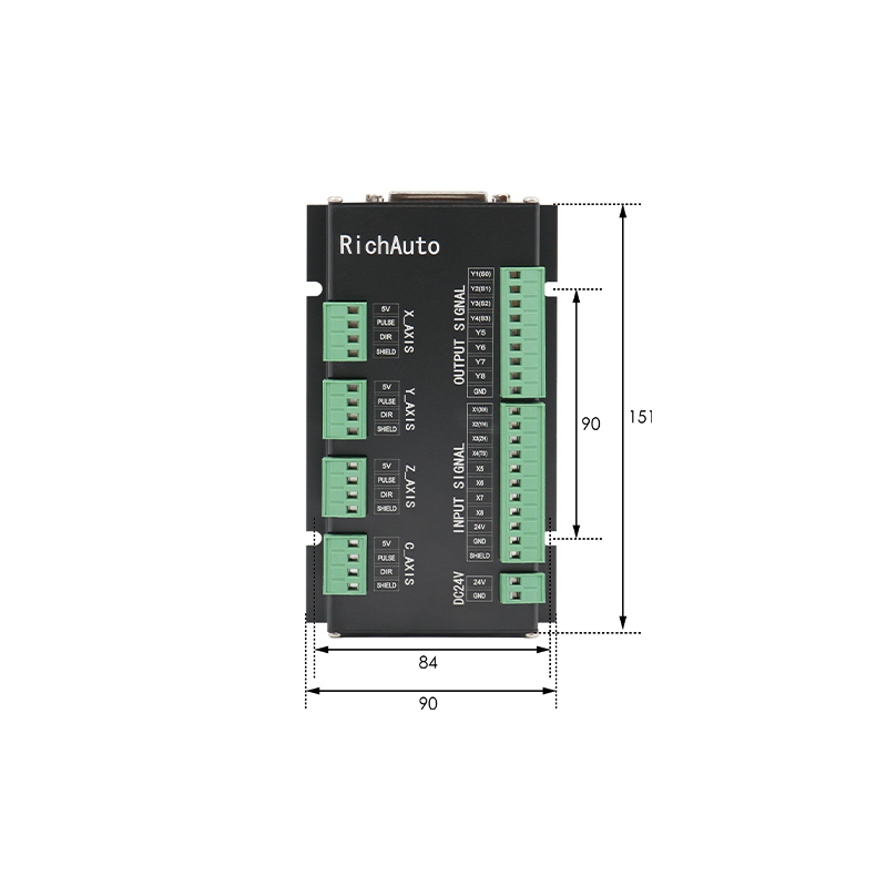 Sistem Kontrol Offline 3-Axis  - Richauto A11 Dsp Controller 3 Axis ulasan dan harga