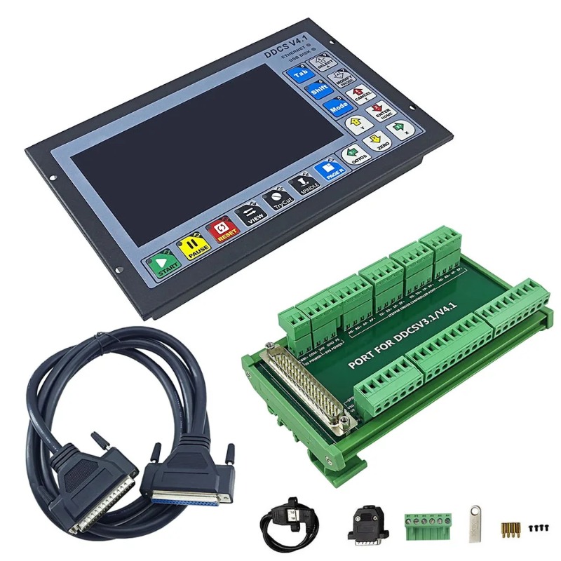 DDCS V4.1 Pengontrol Gerakan M - Ddcs V4.1 4 Axis Cnc Offline Controller ulasan dan harga
