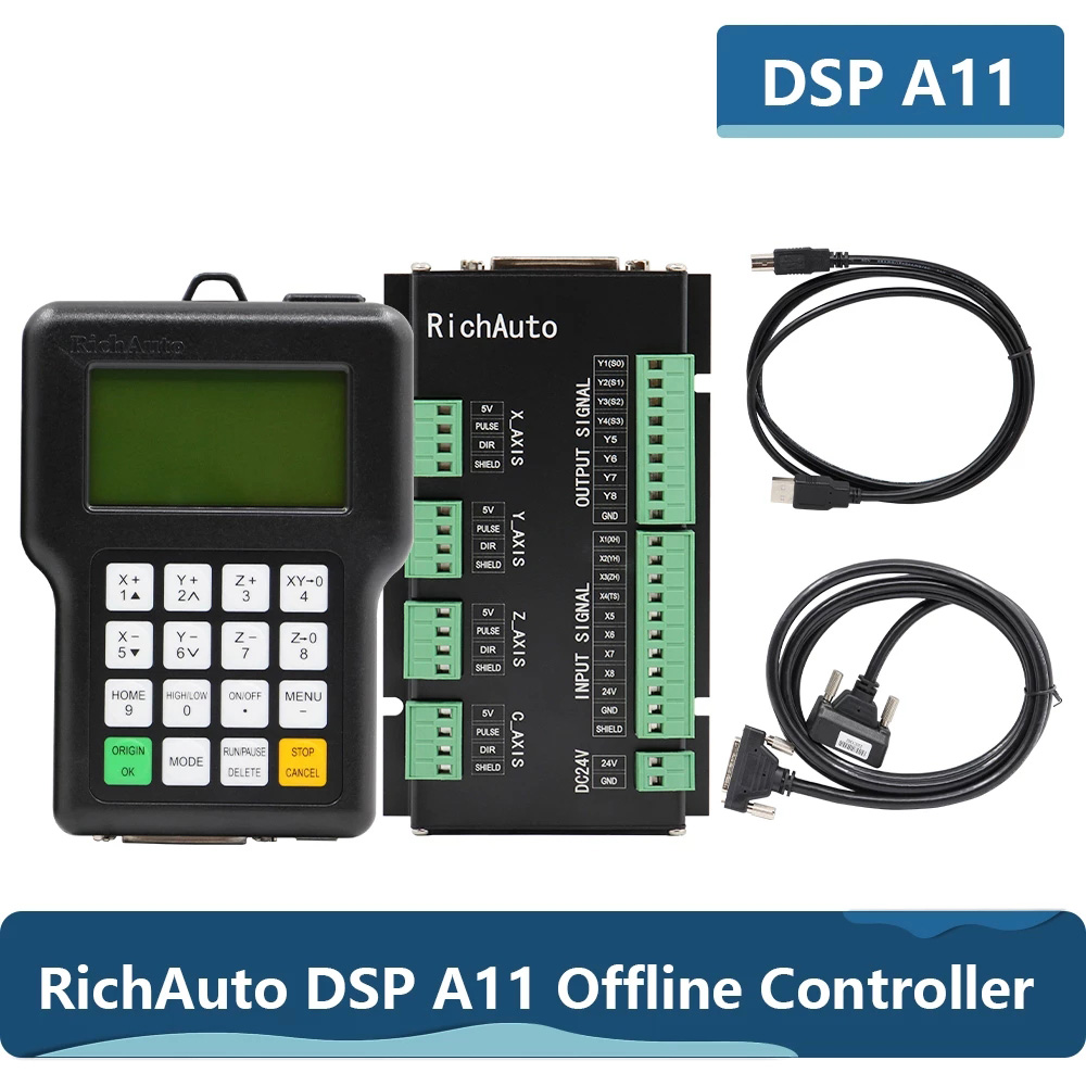 RichAuto DSP A11 Pengendali CN - Richauto A11 Dsp Controller 3 Axis ulasan dan harga
