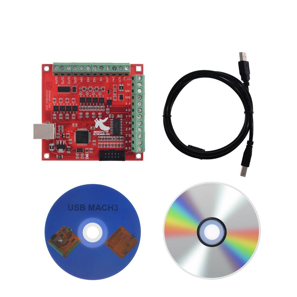 Kartu Kontrol CNC USB MACH3 4A - Mach3 Usb Cnc Controller 4 Axis 100Khz ulasan dan harga