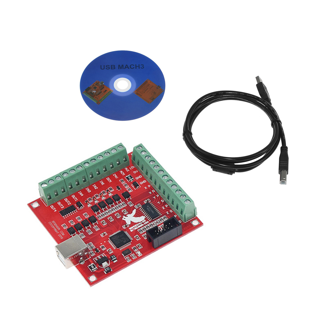 Kartu Kontrol CNC USB MACH3 4A - Mach3 Usb Cnc Controller 4 Axis 100Khz ulasan dan harga