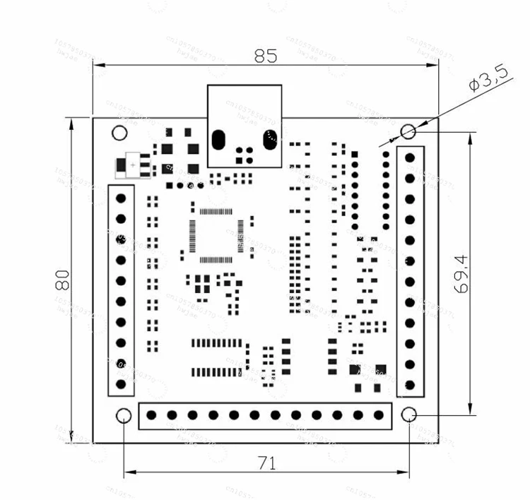 Kartu Kontrol CNC USB 4-Axis M - Mach3 Usb Cnc Controller 4 Axis 100Khz ulasan dan harga