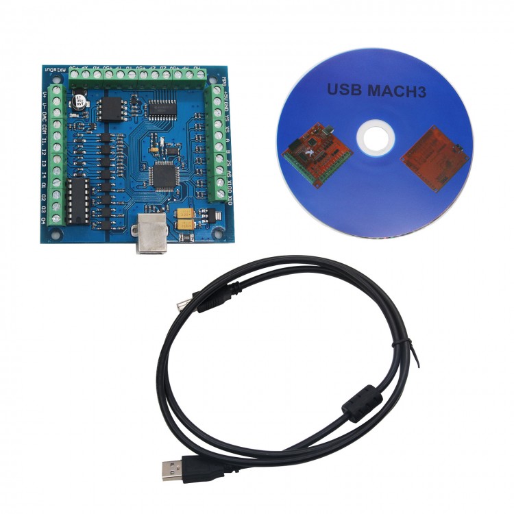 Kartu Kontrol CNC USB 4-Axis M - Mach3 Usb Cnc Controller 4 Axis 100Khz ulasan dan harga