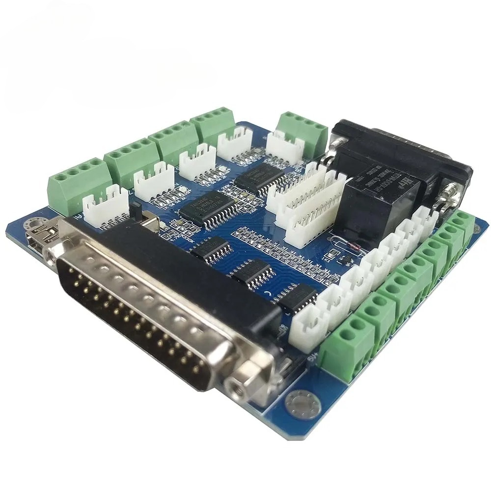 Papan Kontrol Breakout CNC 5 A - 5 Axis Cnc Breakout Board Interface Mach3 ulasan dan harga