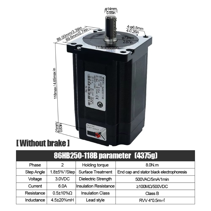 Kit Motor Stepper Closed Loop  - Hybrid Servo Driver Nema 34 8.5Nm ulasan dan harga