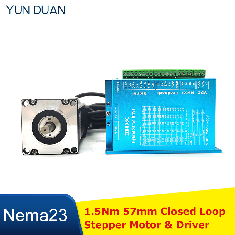 Driver Motor Stepper Loop Tert - Nema 23 Closed Loop Stepper Motor Driver Kit ulasan dan harga