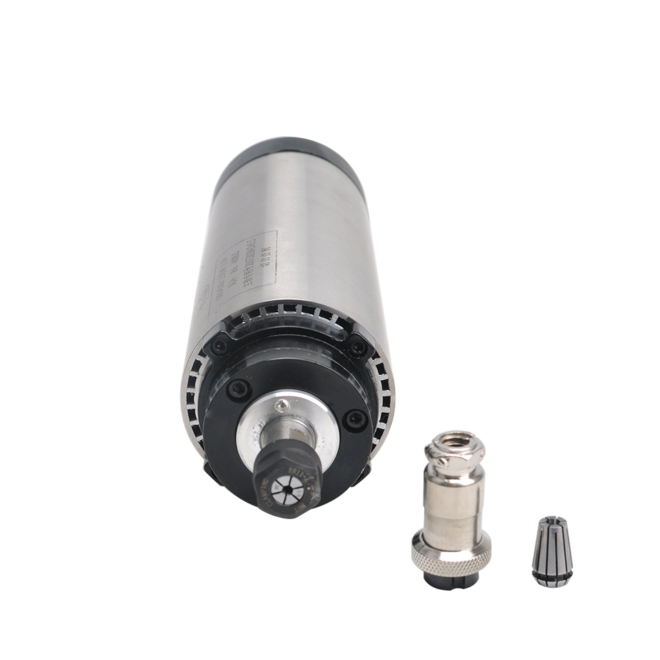 Kit Motor Spindle CNC 80MM 1.5 - Air Cooled 1.5Kw Spindle Motor Inverter 110V ulasan dan harga