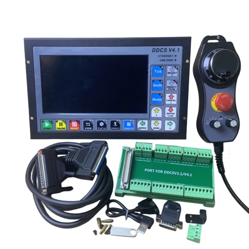 Sistem Kontrol Gerak CNC Terba - Ddcs V4.1 4 Axis Cnc Offline Controller ulasan dan harga