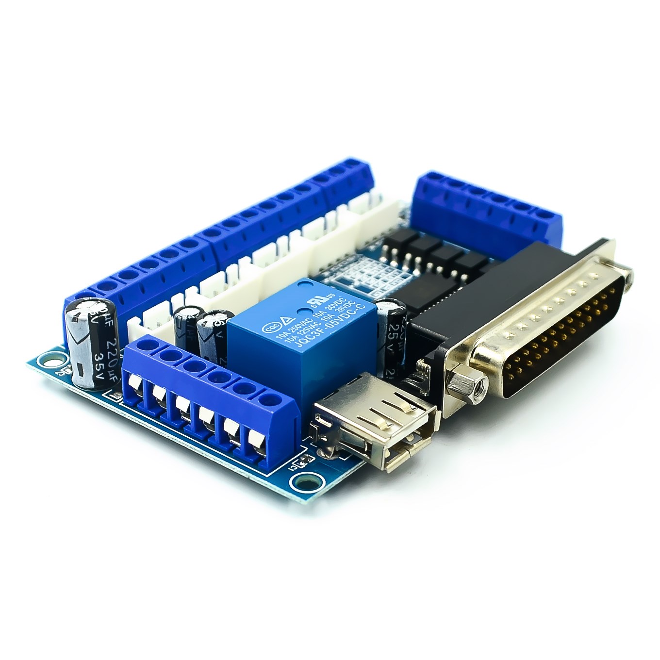 Papan Breakout Adaptor Antarmu - 5 Axis Cnc Breakout Board Interface Mach3 ulasan dan harga