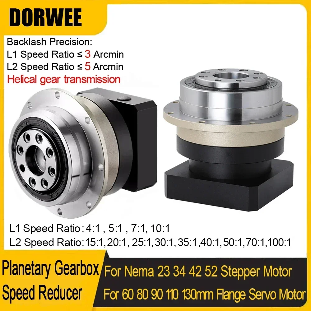 Gearbox planet peredam Output  - Planetary Gearbox Reducer Nema 23 34 ulasan dan harga